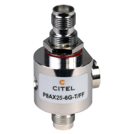 Outdoor RF Protector, Dc-6.9 Ghz, Dc Pass, 90W, Imax 20Ka, F-F Tnc Connector